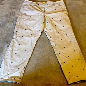 Off white capris
